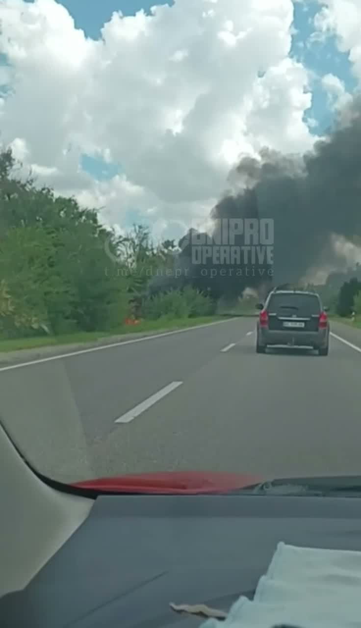 At least 1 person killed as result of drone strike at Dnipro-Kryvyi Rih highway