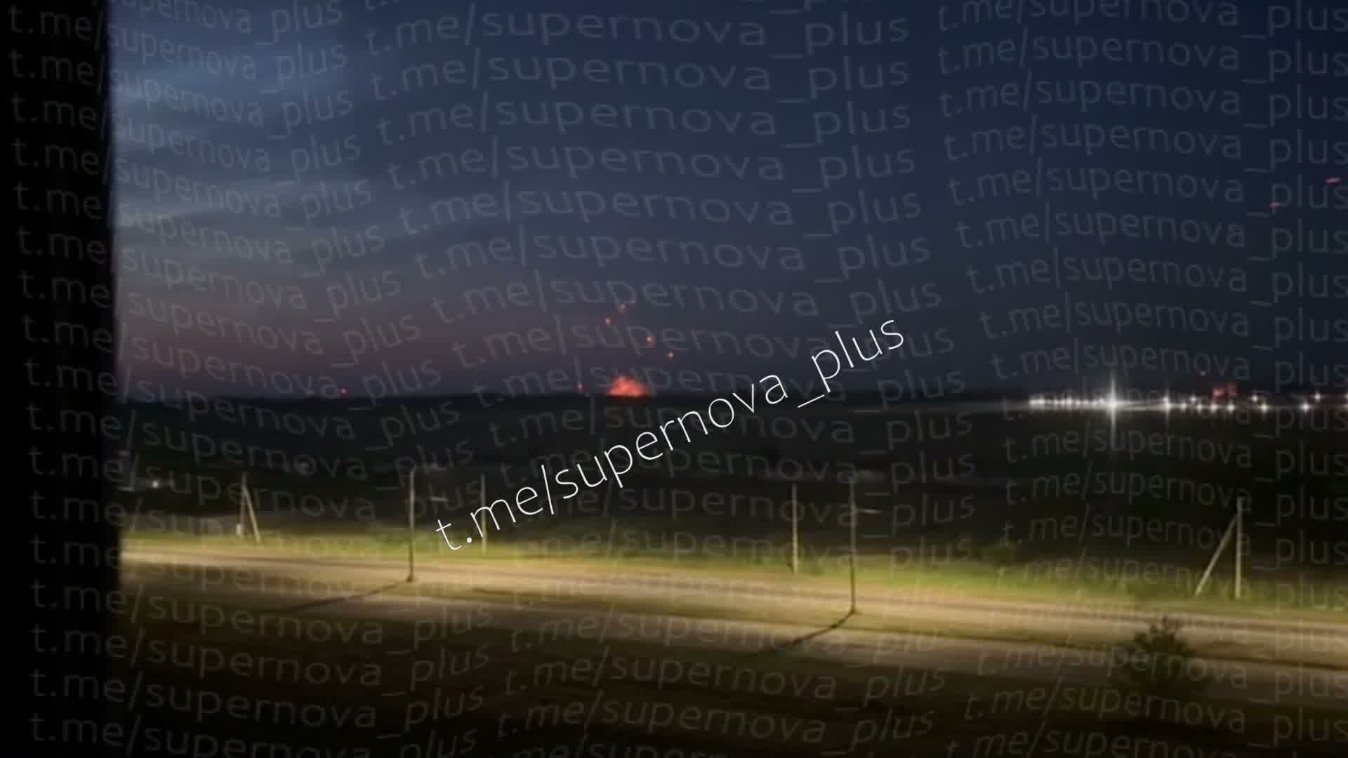 Drones strikes at the airbase in Engels