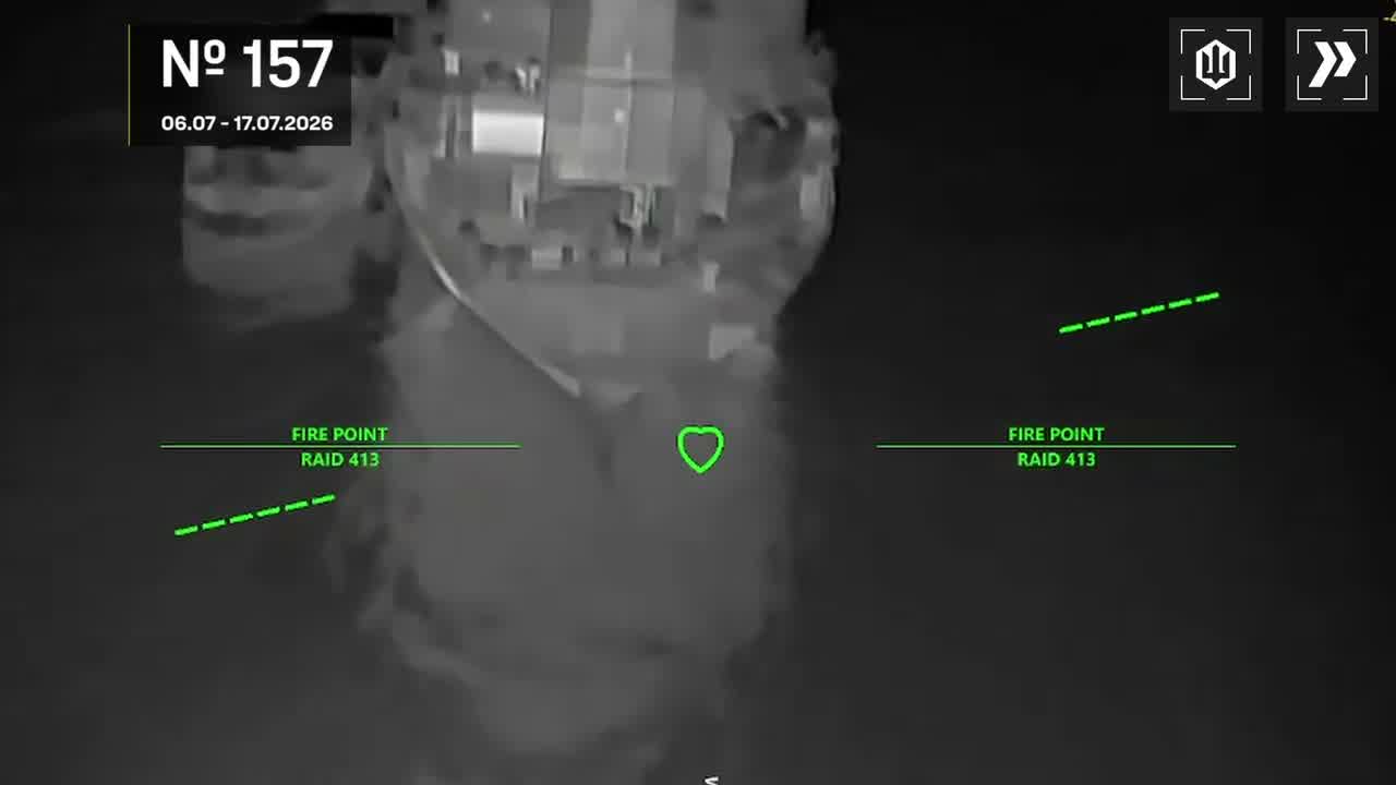 Ukrainian drones have targeted 12 Russian vessels in Azov and Black Seas