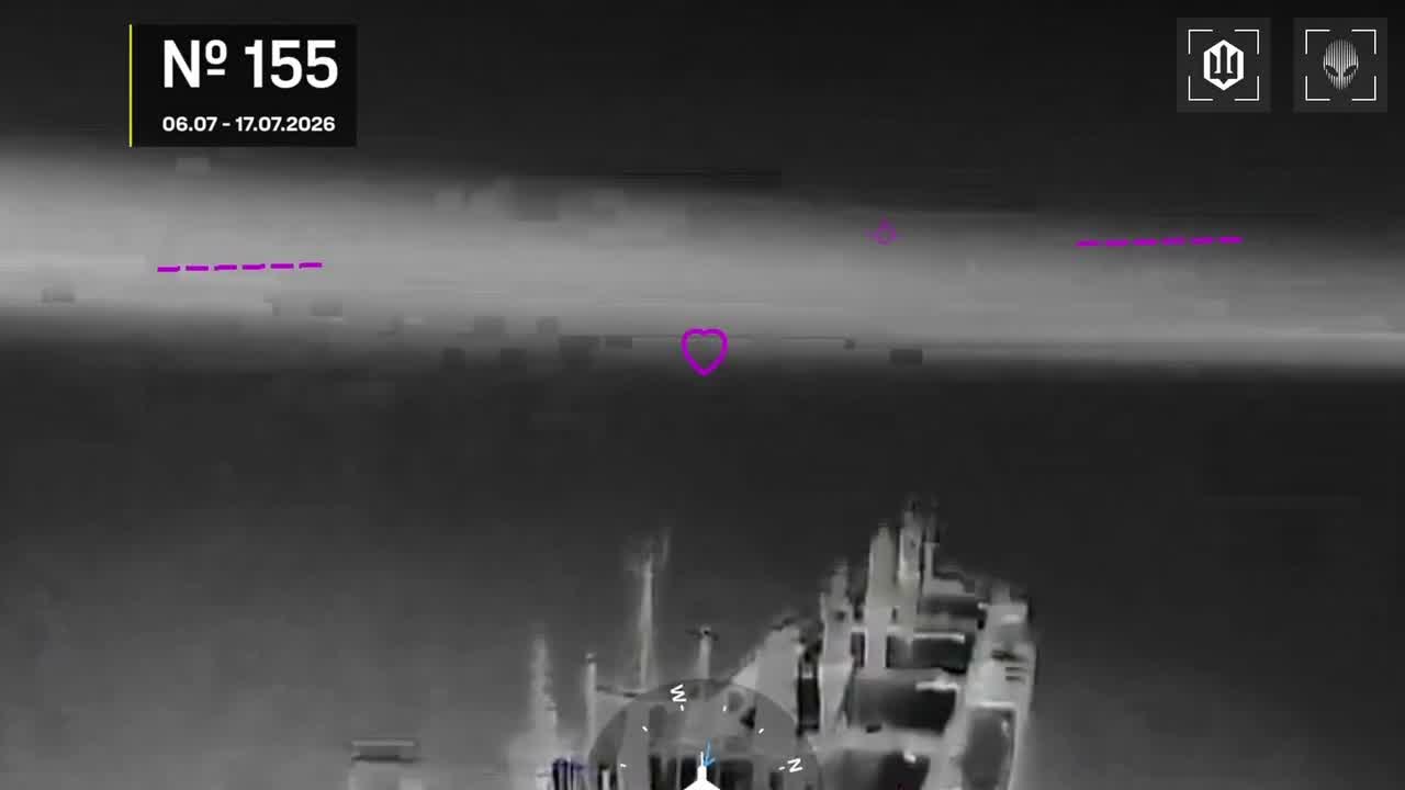 Ukrainian drones have targeted 12 Russian vessels in Azov and Black Seas