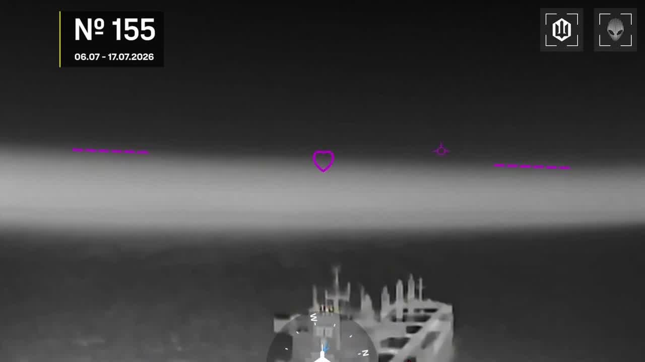 Ukrainian drones have targeted 12 Russian vessels in Azov and Black Seas