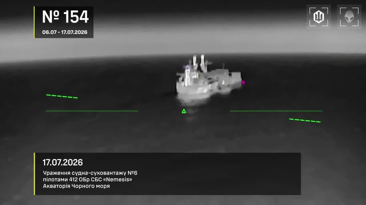 Ukrainian drones have targeted 12 Russian vessels in Azov and Black Seas