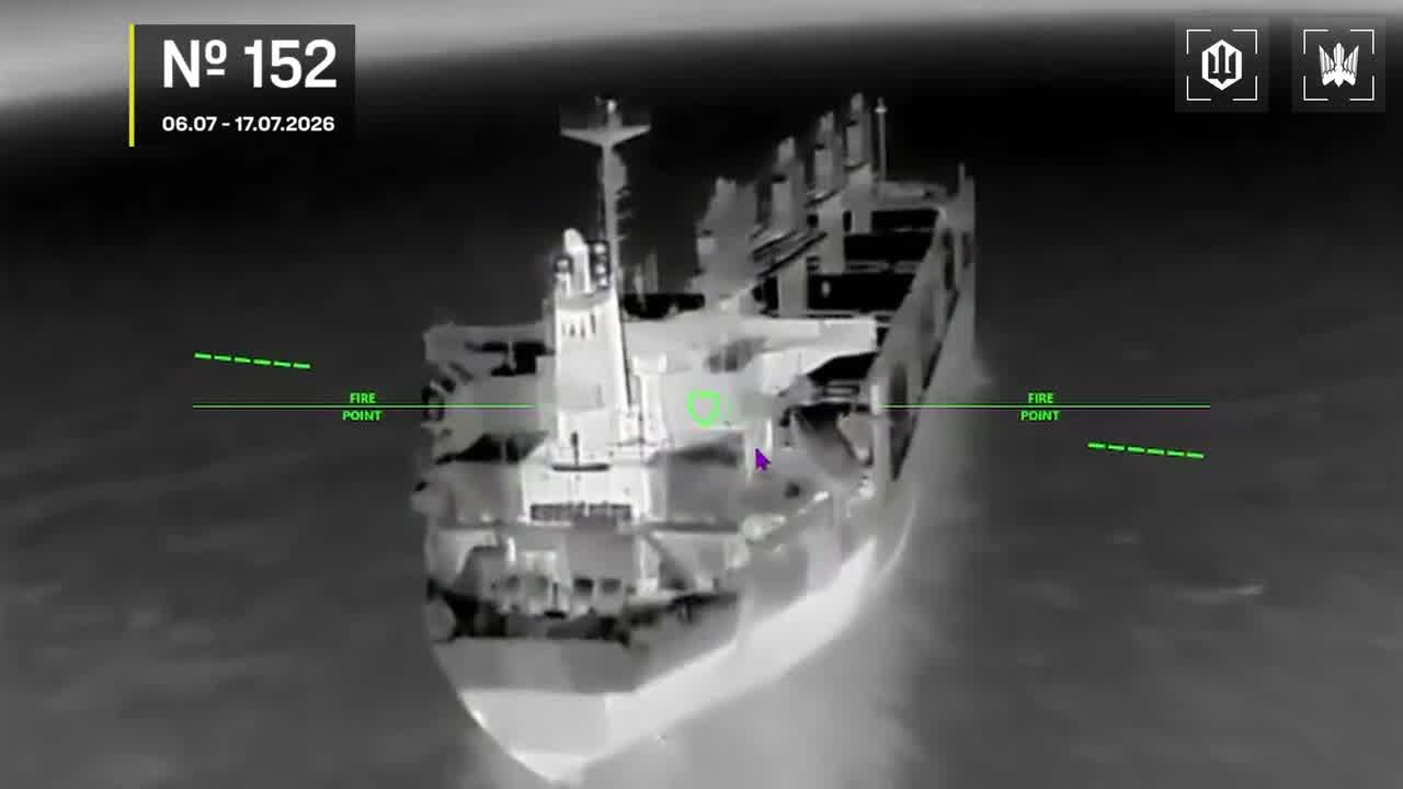 Ukrainian drones have targeted 12 Russian vessels in Azov and Black Seas