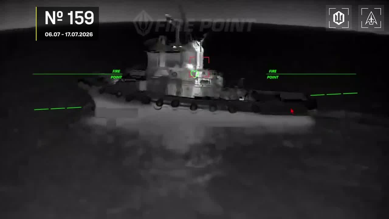 Ukrainian drones have targeted 12 Russian vessels in Azov and Black Seas