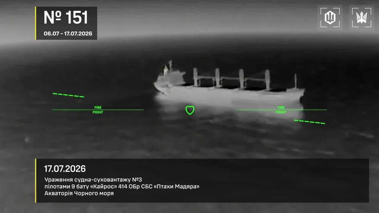 Ukrainian drones have targeted 12 Russian vessels in Azov and Black Seas