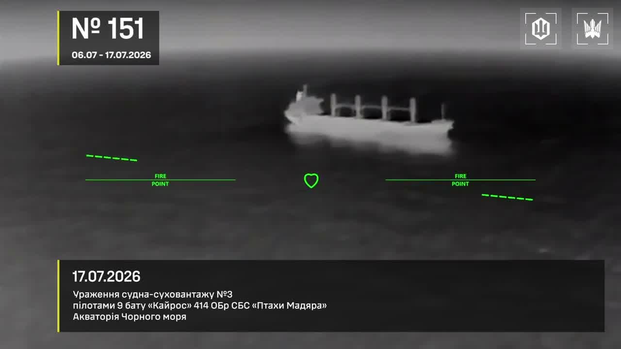Ukrainian drones have targeted 12 Russian vessels in Azov and Black Seas