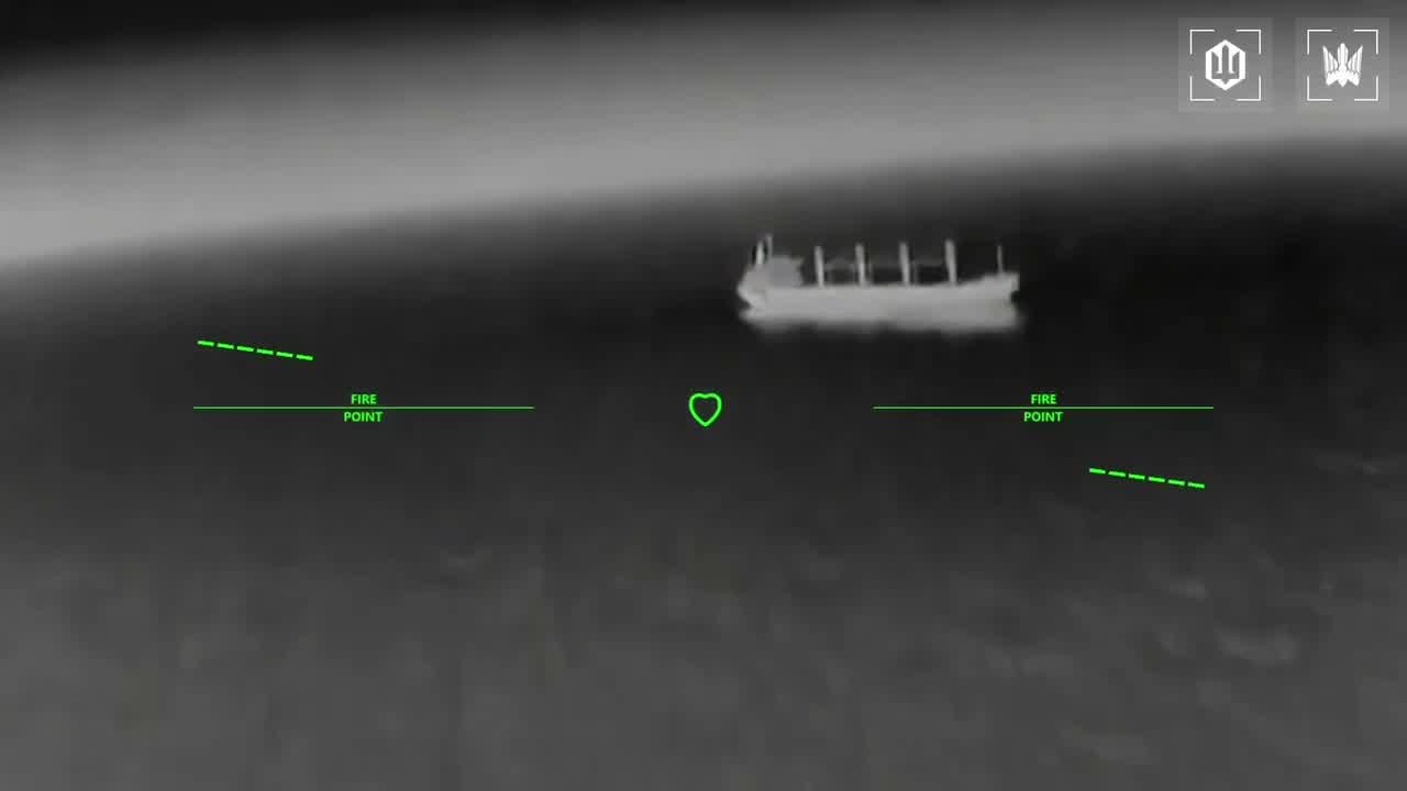 Ukrainian drones have targeted 12 Russian vessels in Azov and Black Seas