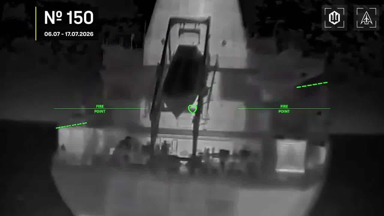 Ukrainian drones have targeted 12 Russian vessels in Azov and Black Seas