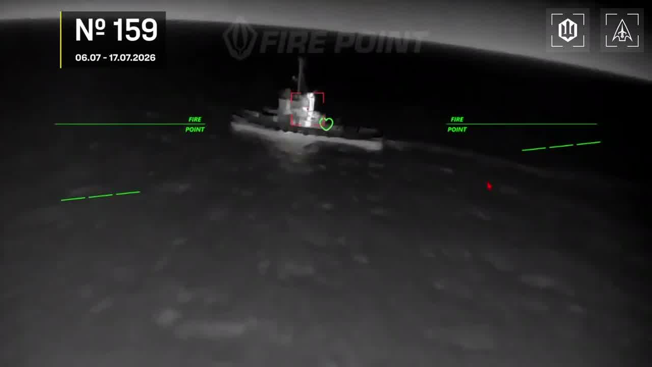 Ukrainian drones have targeted 12 Russian vessels in Azov and Black Seas