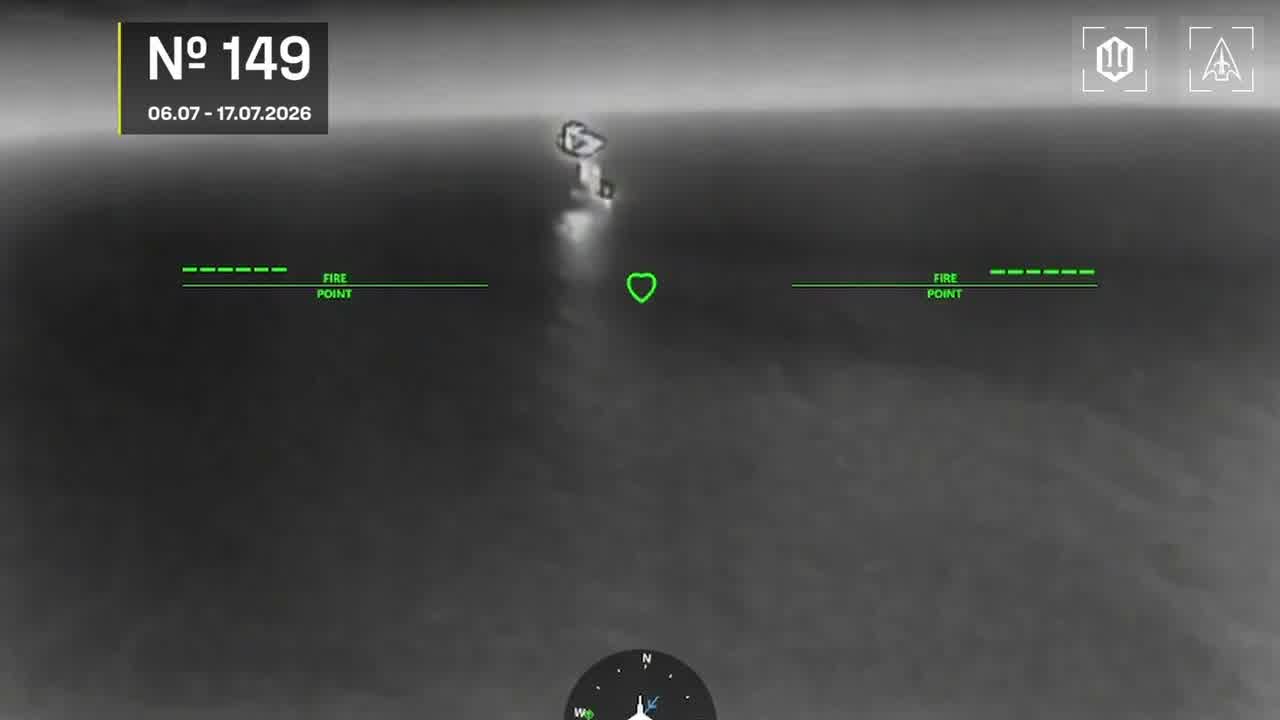 Ukrainian drones have targeted 12 Russian vessels in Azov and Black Seas