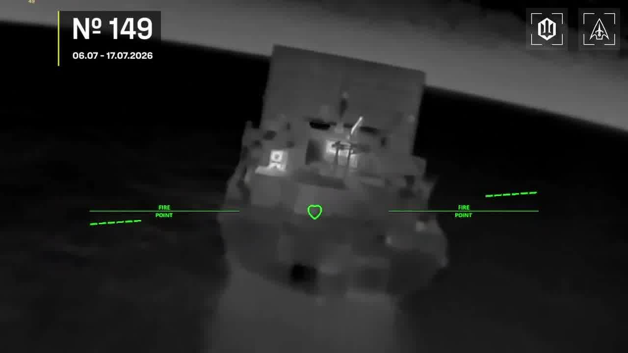 Ukrainian drones have targeted 12 Russian vessels in Azov and Black Seas