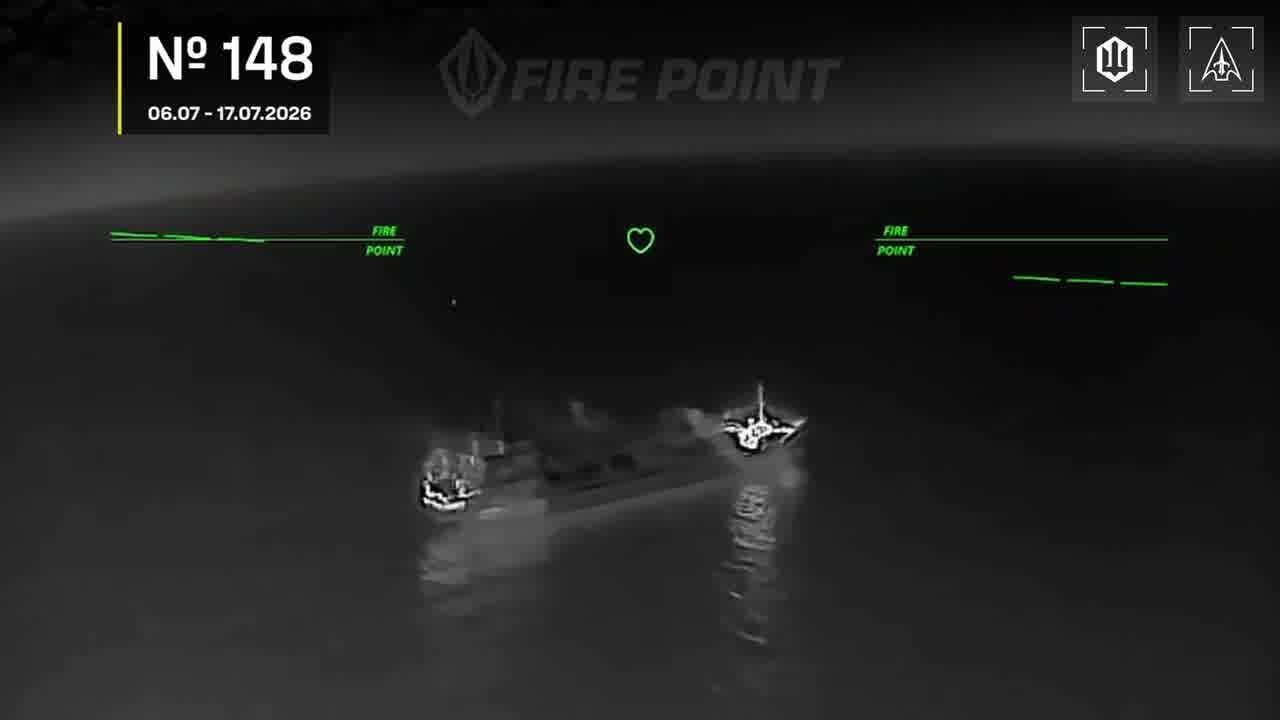 Ukrainian drones have targeted 12 Russian vessels in Azov and Black Seas
