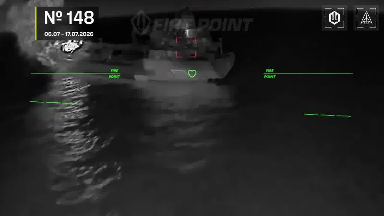Ukrainian drones have targeted 12 Russian vessels in Azov and Black Seas