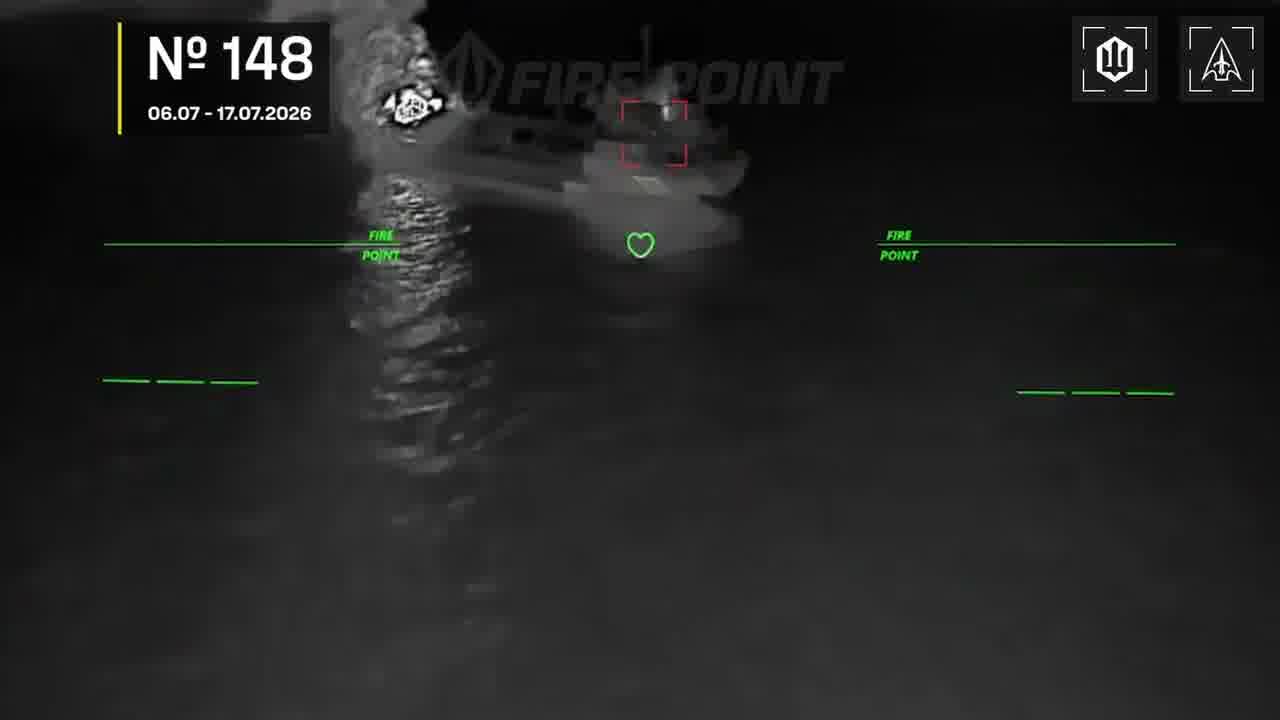 Ukrainian drones have targeted 12 Russian vessels in Azov and Black Seas