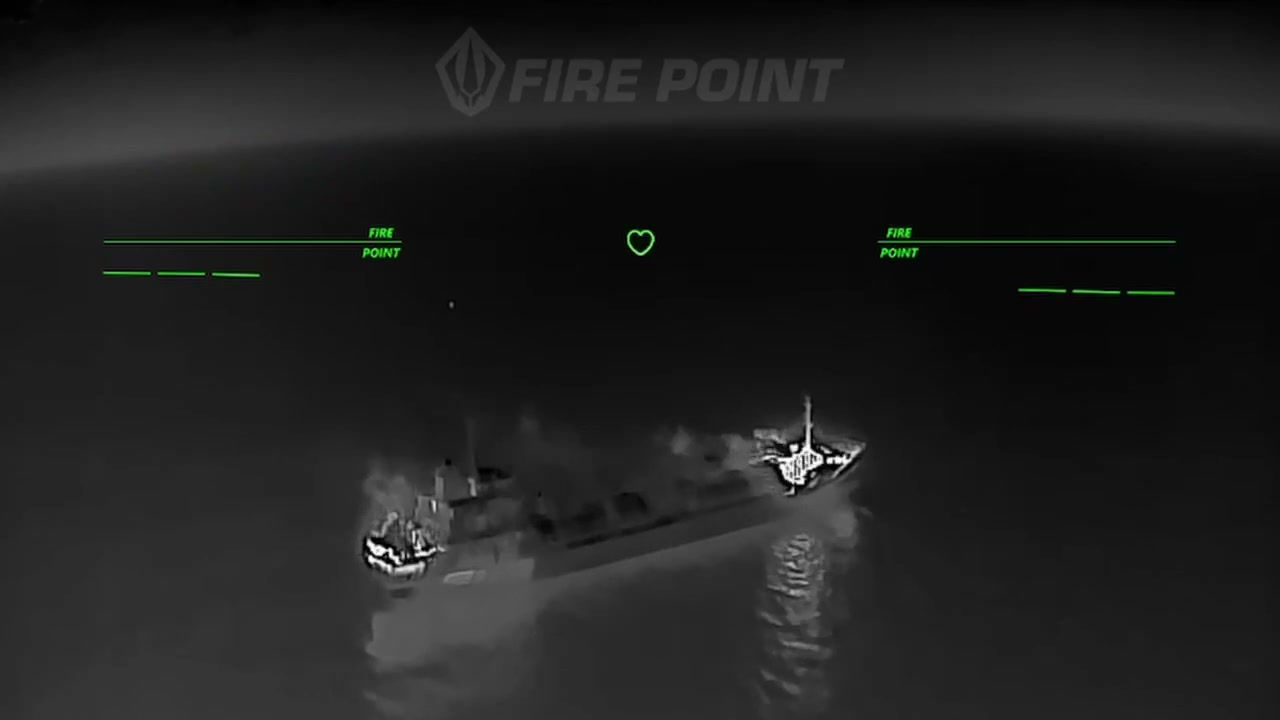 Ukrainian drones have targeted 12 Russian vessels in Azov and Black Seas