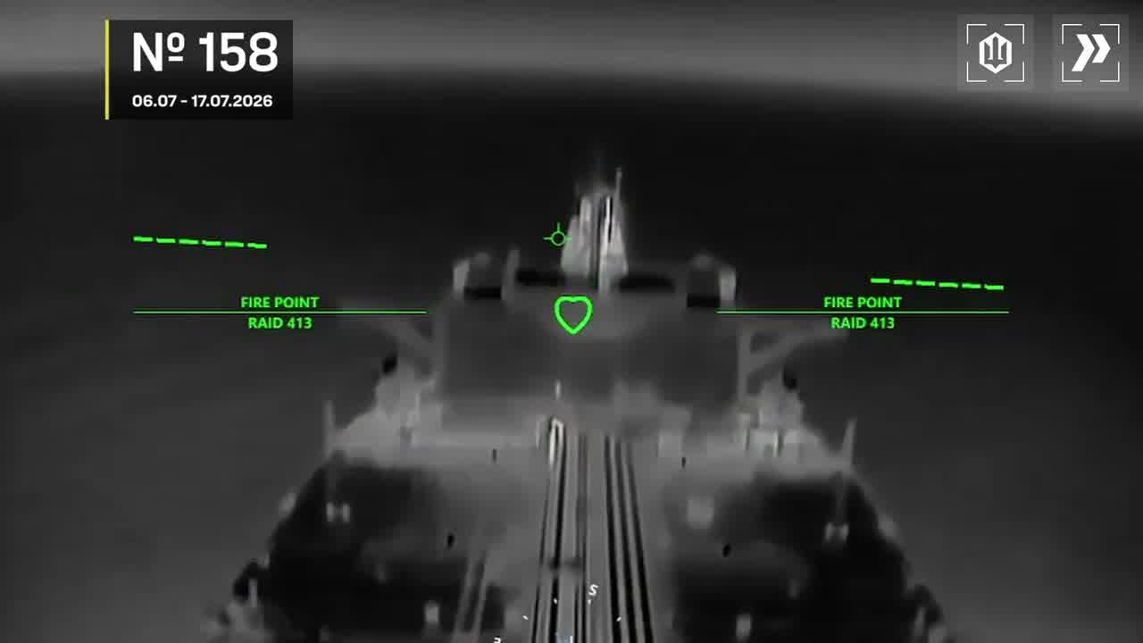 Ukrainian drones have targeted 12 Russian vessels in Azov and Black Seas