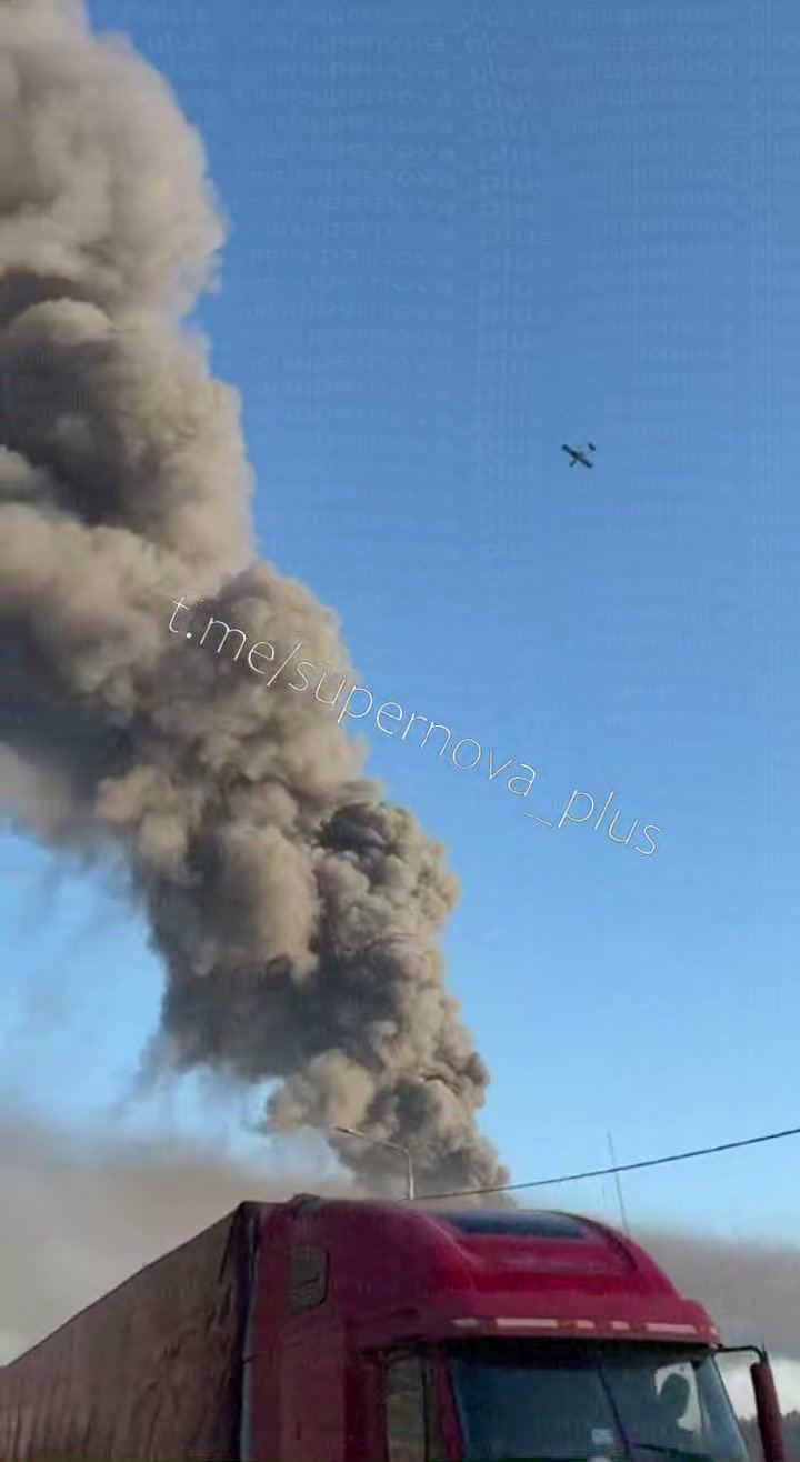 Drones strike at the Wildberries sorting center in Elektrostal, Moscow region