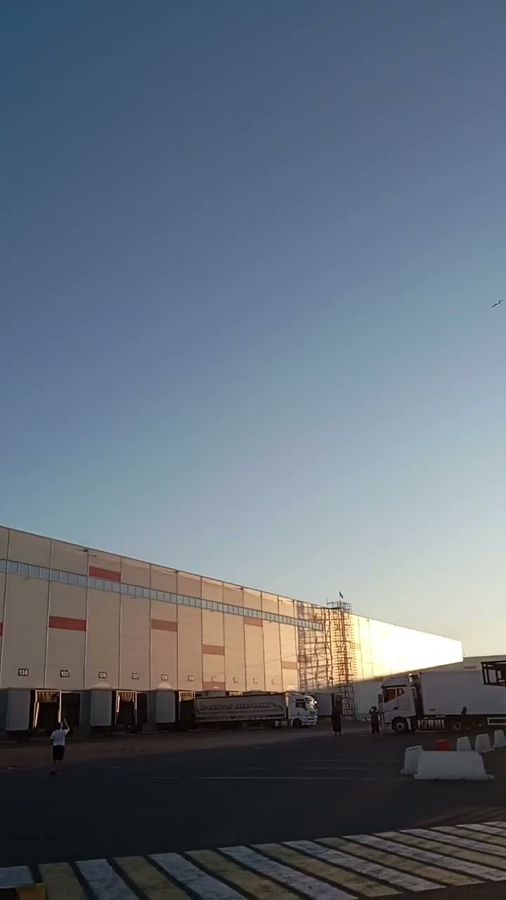 Video of drone strike at Wildberries sorting center