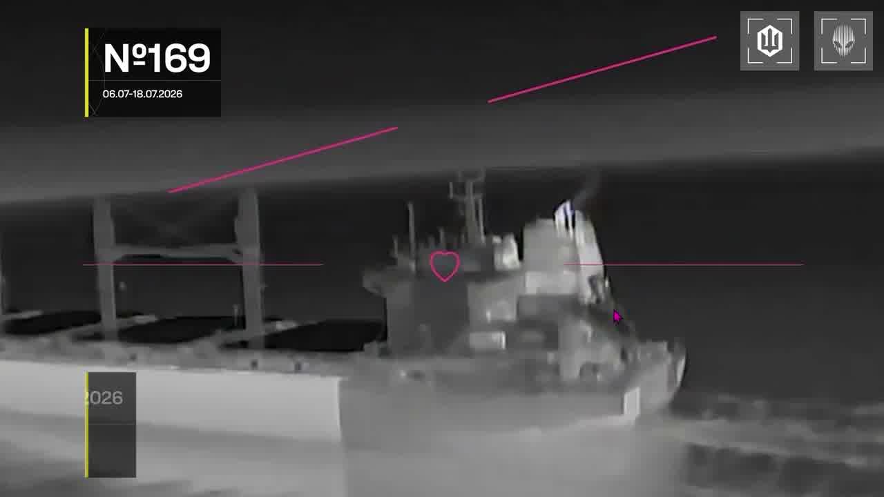 Ukrainian drones have targeted another 13 Russian vessels in the Black and Azov seas overnight