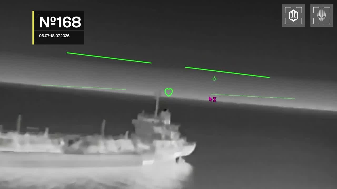 Ukrainian drones have targeted another 13 Russian vessels in the Black and Azov seas overnight