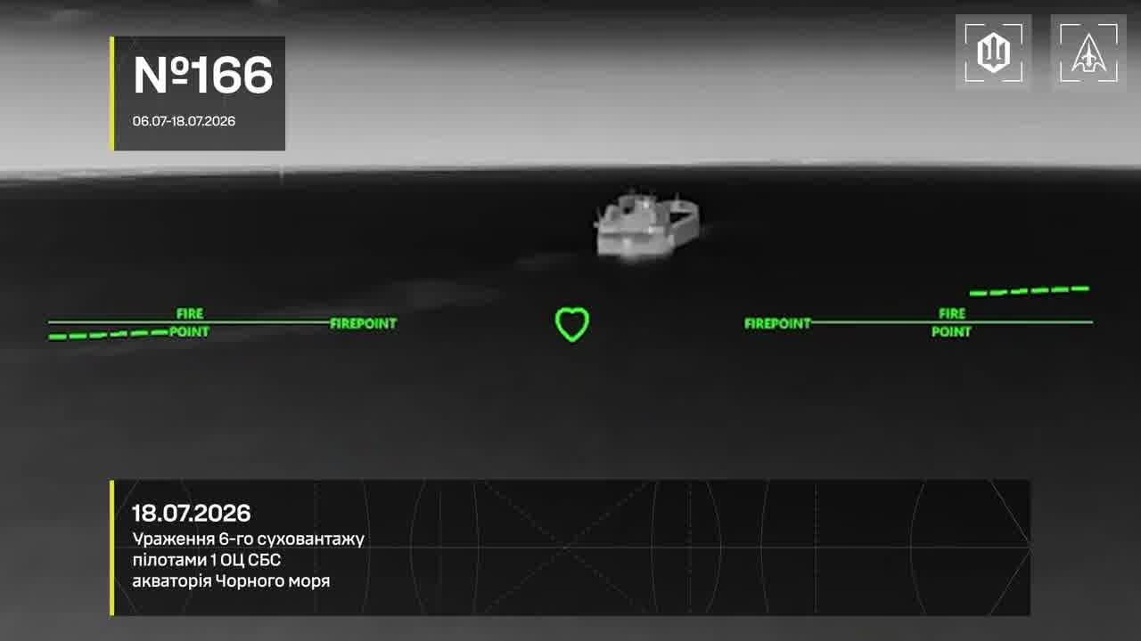 Ukrainian drones have targeted another 13 Russian vessels in the Black and Azov seas overnight