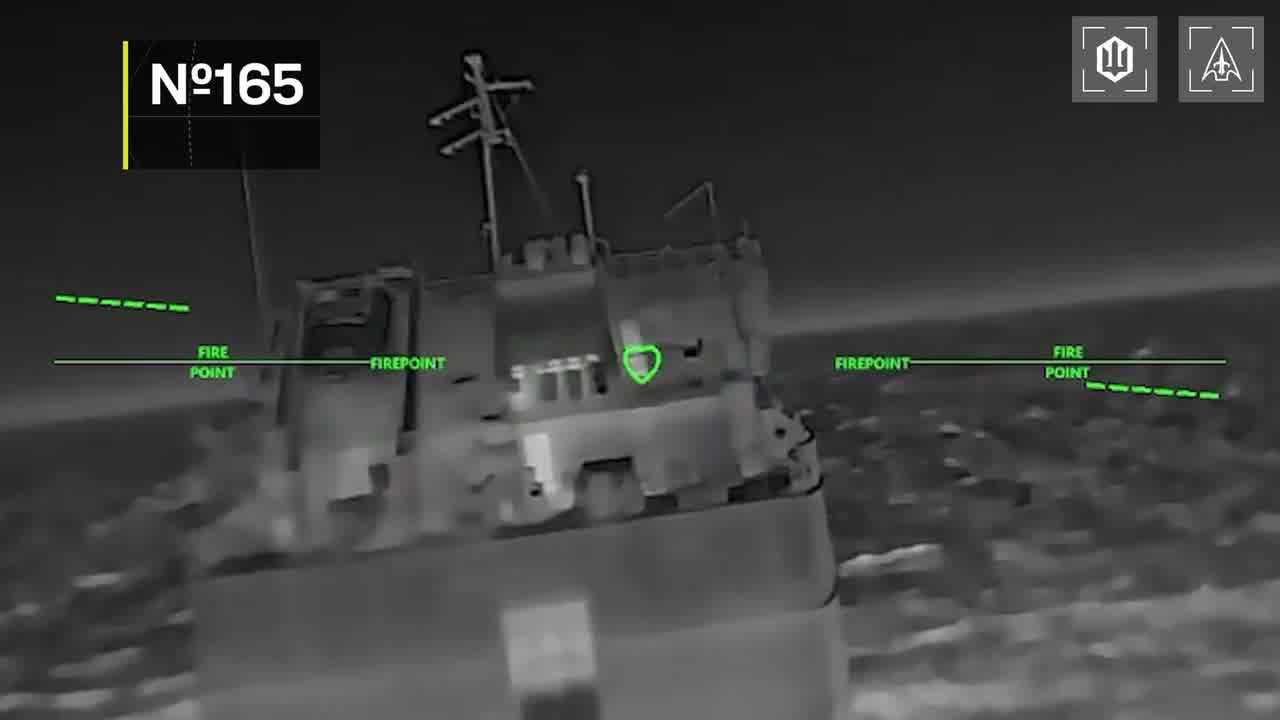Ukrainian drones have targeted another 13 Russian vessels in the Black and Azov seas overnight