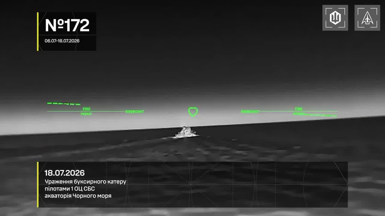 Ukrainian drones have targeted another 13 Russian vessels in the Black and Azov seas overnight