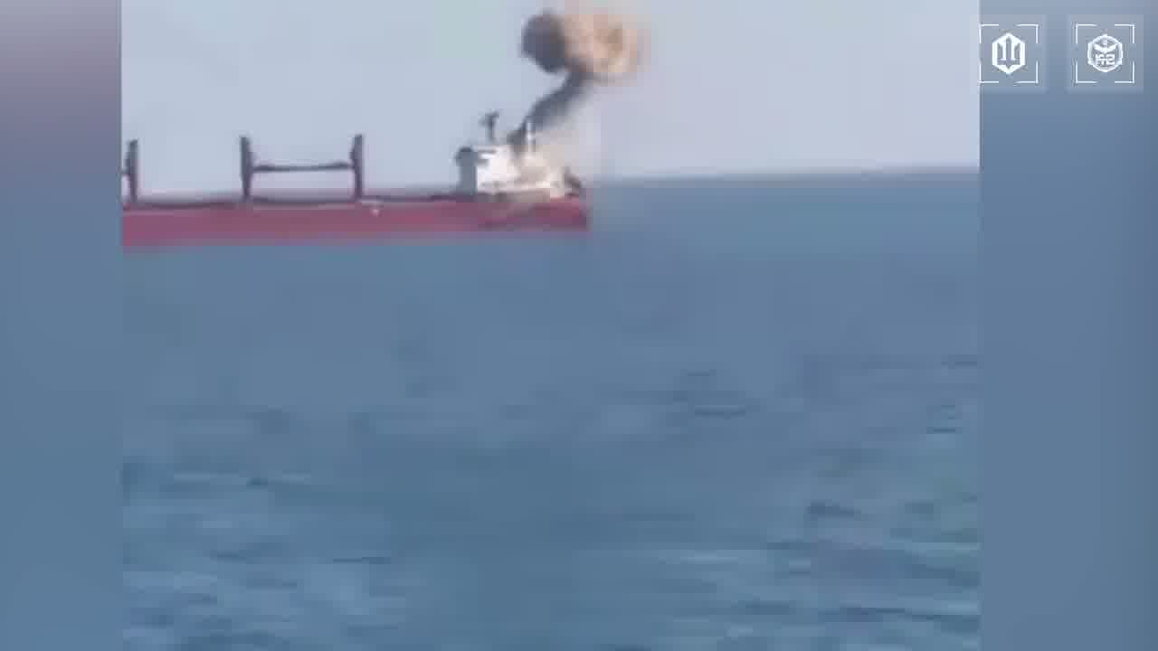 Ukrainian drones have targeted another 13 Russian vessels in the Black and Azov seas overnight