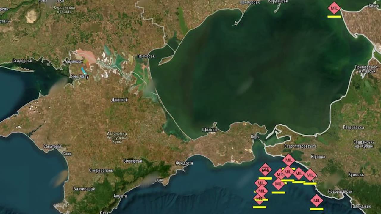 Ukrainian drones have targeted another 13 Russian vessels in the Black and Azov seas overnight