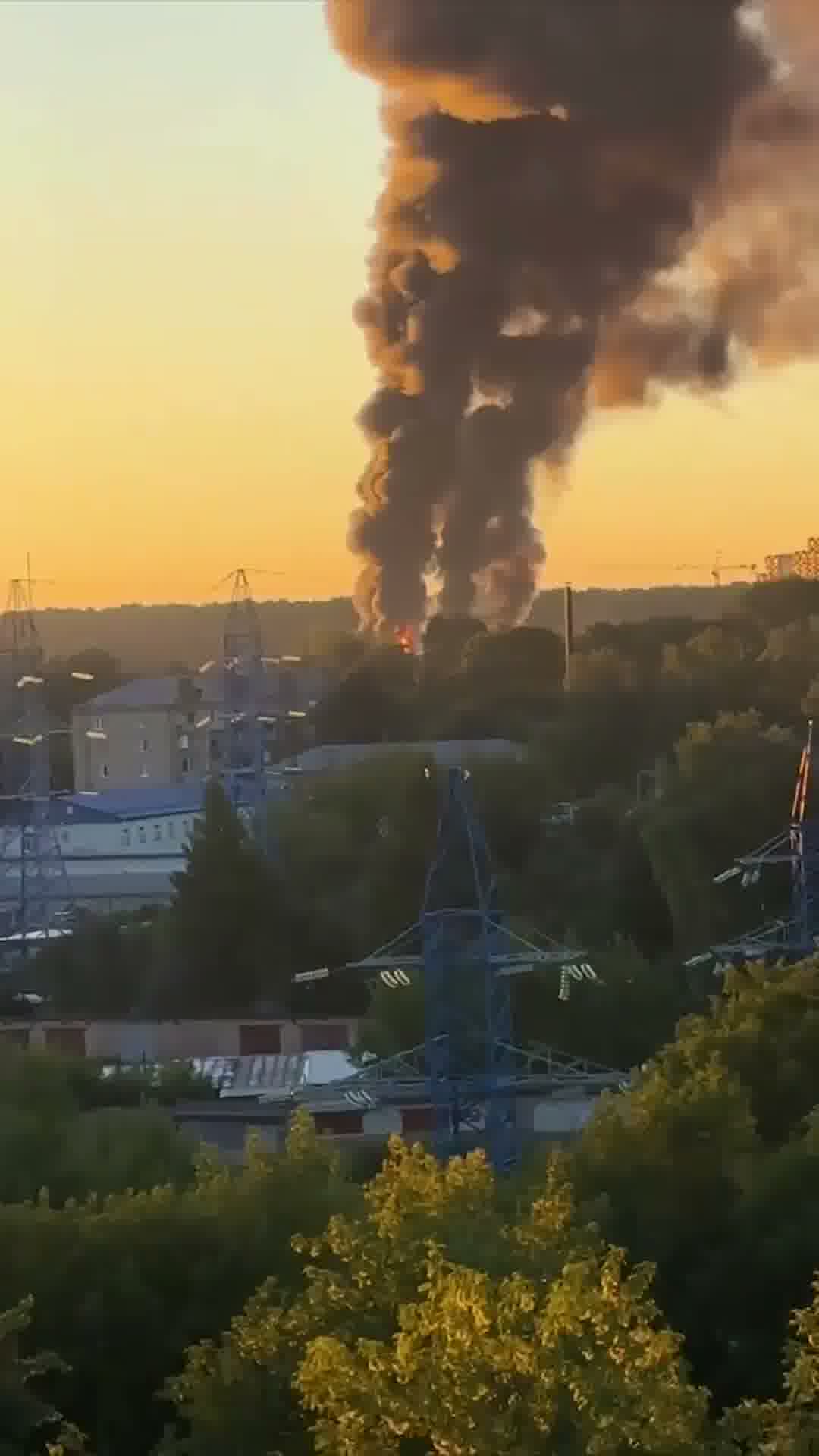Zelensky: In response to Russian attacks on our civilian infrastructure, our cities and communities, two significant logistics facilities were hit - in the Moscow and Tambov regions, at a distance of more than 500 and about 700 kilometers from the front line. They were used by the aggressor to ensure the supply of sanctioned components for the production of drones and navigation equipment. An oil facility was also hit. In addition, Ukrainian middlestrikes worked on targets in the waters of the Sea of Azov and the Black Sea, and in our temporarily occupied Crimea