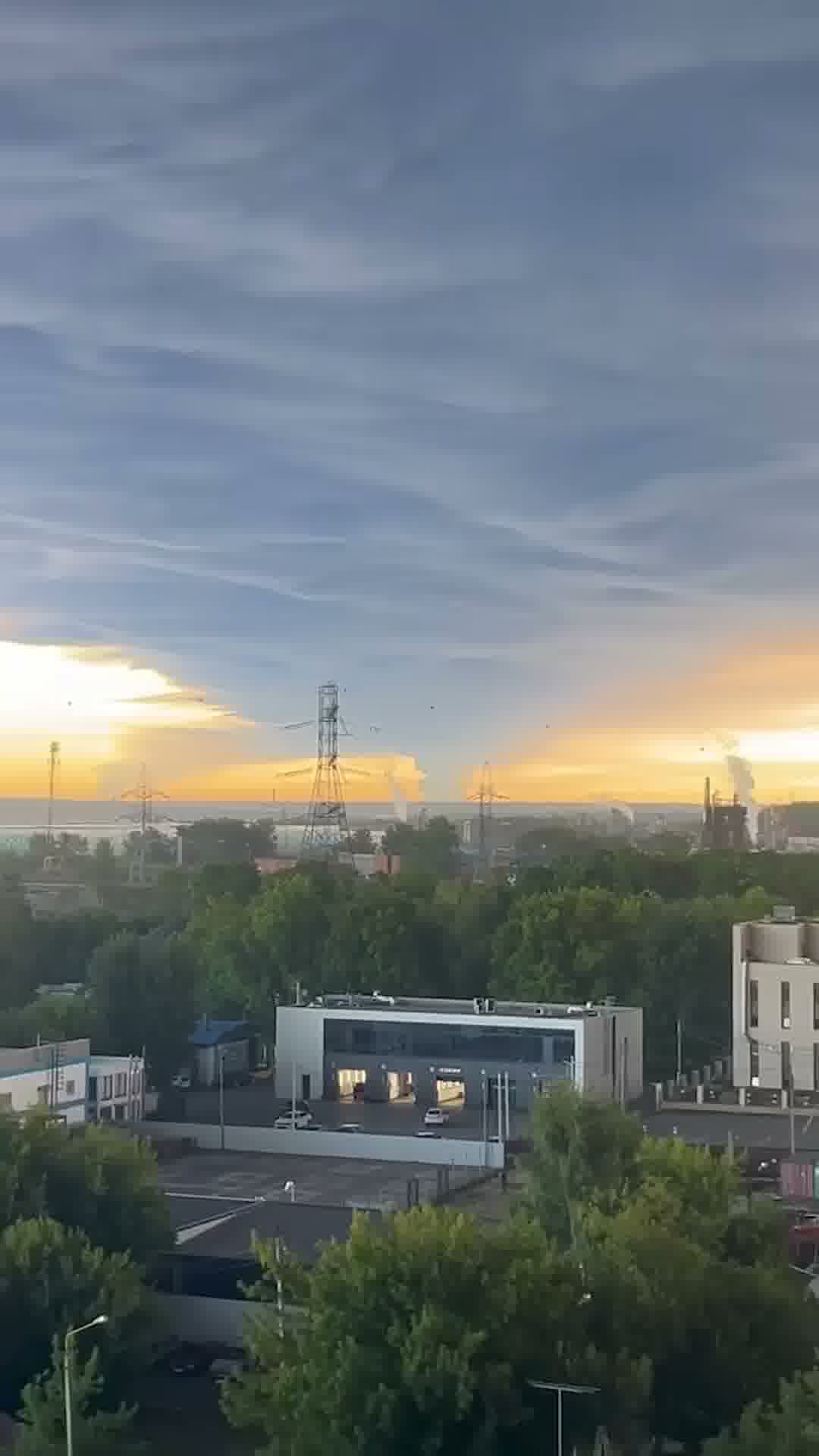 Zelensky: In response to Russian attacks on our civilian infrastructure, our cities and communities, two significant logistics facilities were hit - in the Moscow and Tambov regions, at a distance of more than 500 and about 700 kilometers from the front line. They were used by the aggressor to ensure the supply of sanctioned components for the production of drones and navigation equipment. An oil facility was also hit. In addition, Ukrainian middlestrikes worked on targets in the waters of the Sea of Azov and the Black Sea, and in our temporarily occupied Crimea