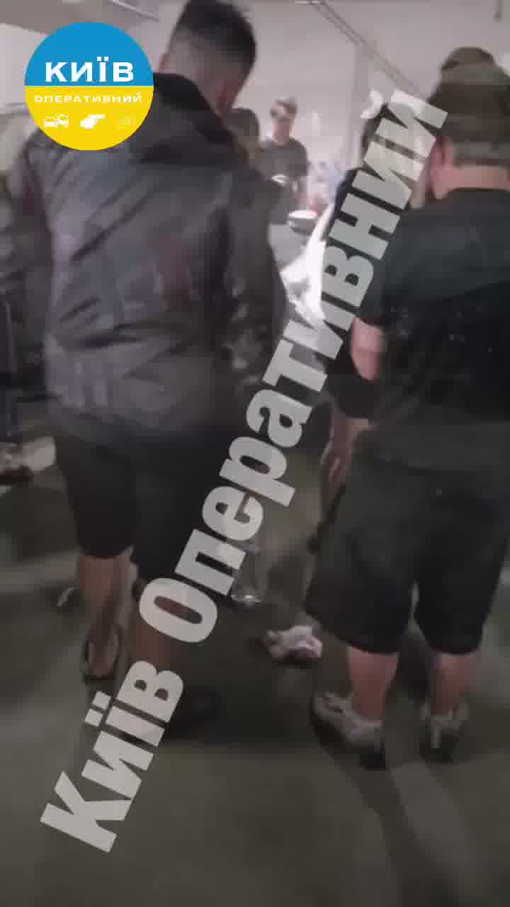 People trapped in a rubble as result of Russian missile strike against residential house in Kyiv