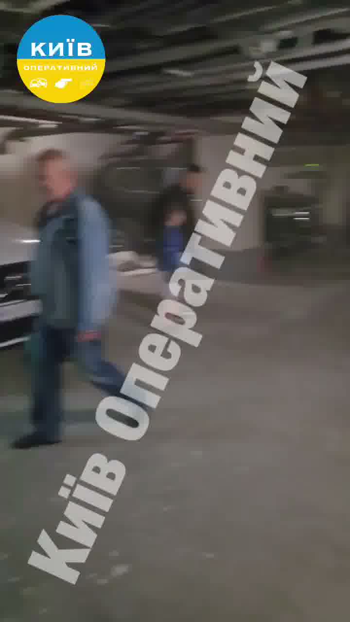 People trapped in a rubble as result of Russian missile strike against residential house in Kyiv