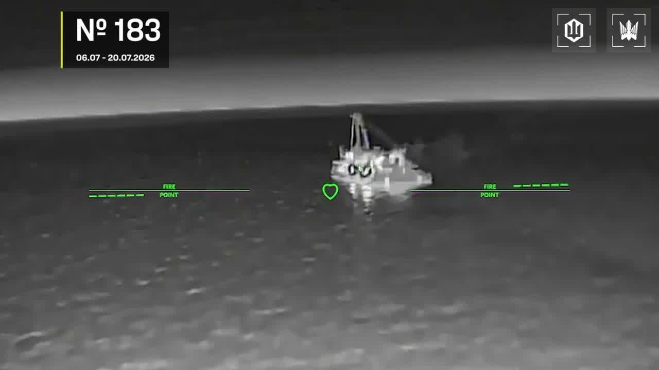 Ukrainian drones have attacked 7 vessels, 7 substations at the occupied territories and 6 air defense units