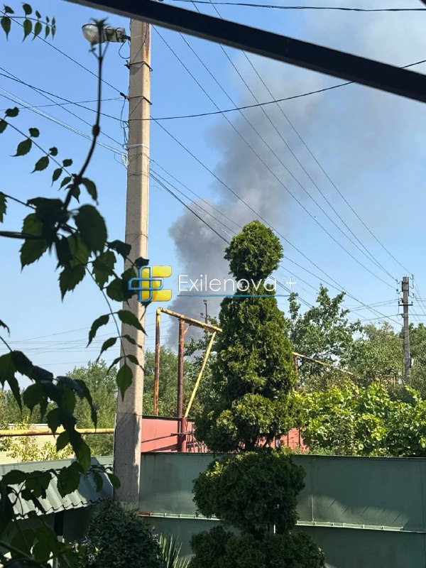 Explosions were reported at the occupied part of Luhansk region, possible missile strike