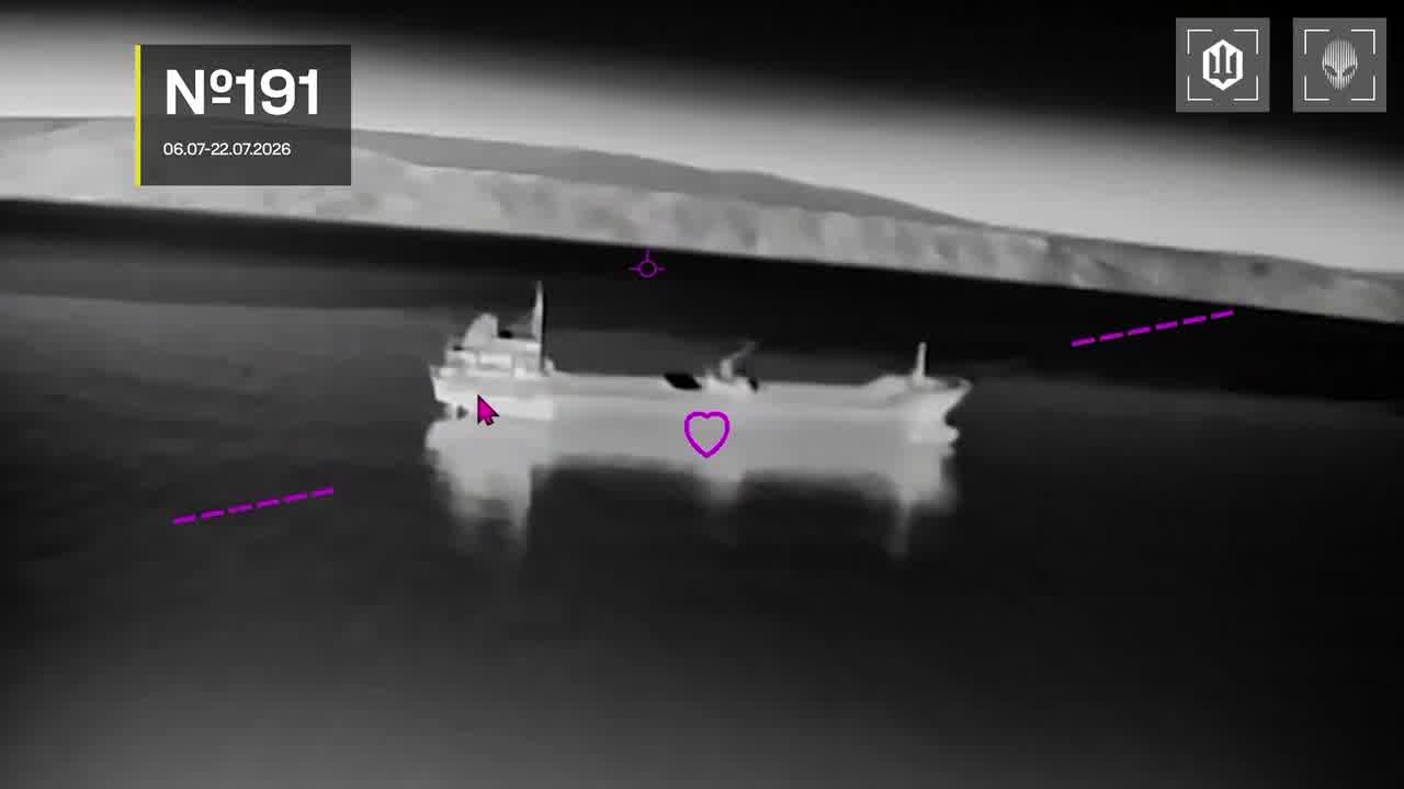 Ukrainian drones have targeted 13 Russian vessels in Azov and Black seas during past 48 hours