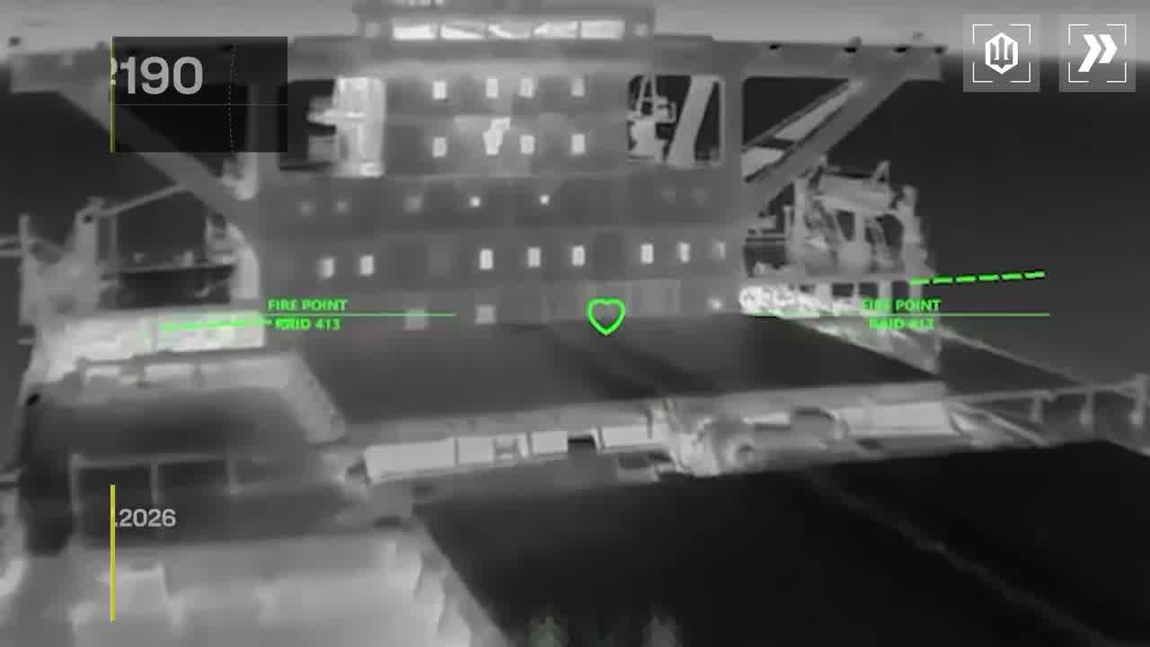 Ukrainian drones have targeted 13 Russian vessels in Azov and Black seas during past 48 hours