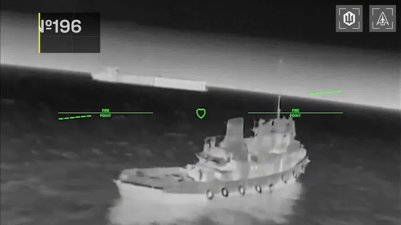 Ukrainian drones have targeted 13 Russian vessels in Azov and Black seas during past 48 hours