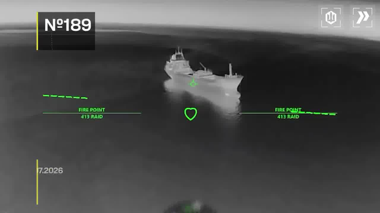 Ukrainian drones have targeted 13 Russian vessels in Azov and Black seas during past 48 hours