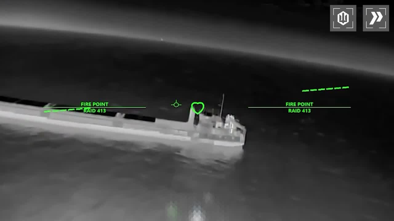 Ukrainian drones have targeted 13 Russian vessels in Azov and Black seas during past 48 hours