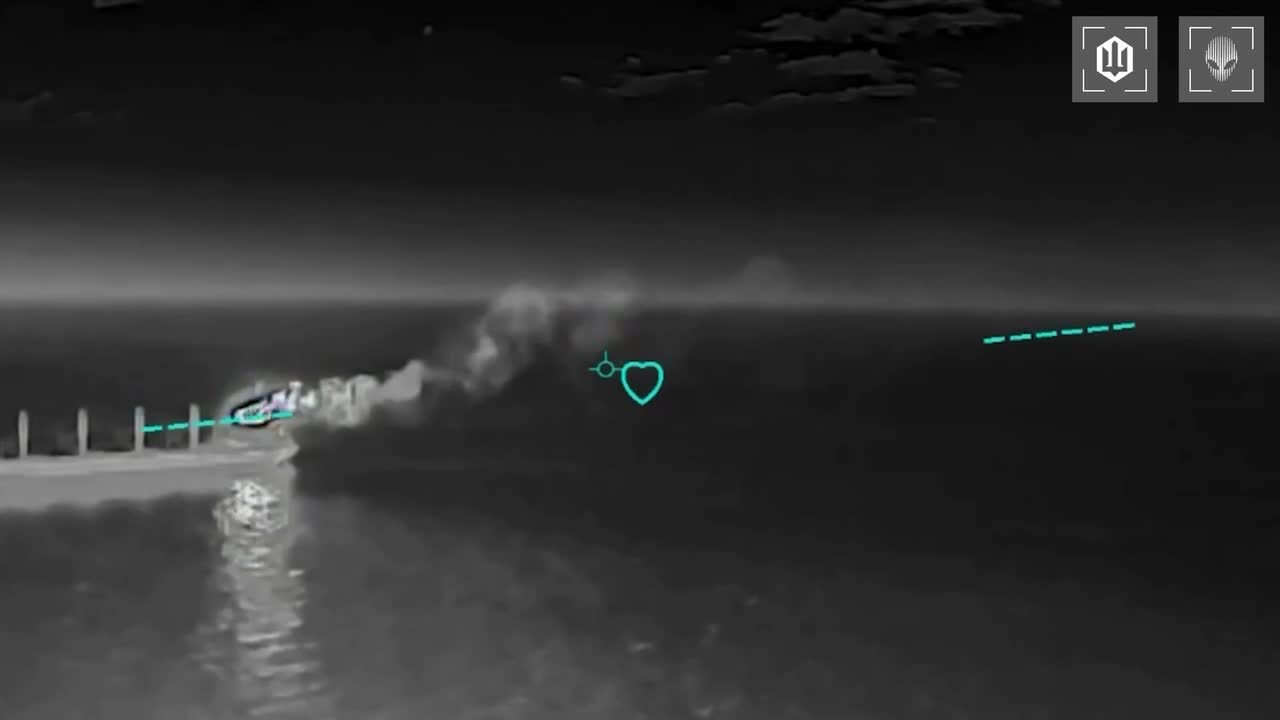 Ukrainian drones have targeted 13 Russian vessels in Azov and Black seas during past 48 hours