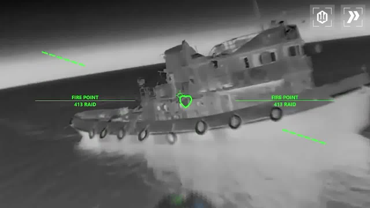 Ukrainian drones have targeted 13 Russian vessels in Azov and Black seas during past 48 hours