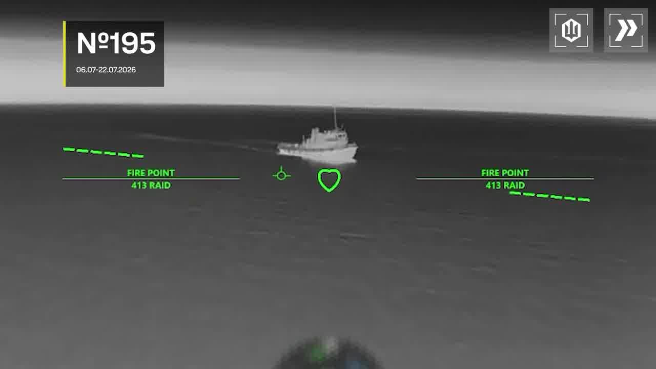 Ukrainian drones have targeted 13 Russian vessels in Azov and Black seas during past 48 hours