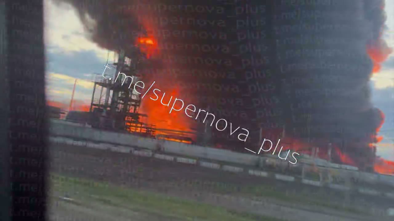 Oil depot was attacked near Novospasskoye of Ulyanovsk region