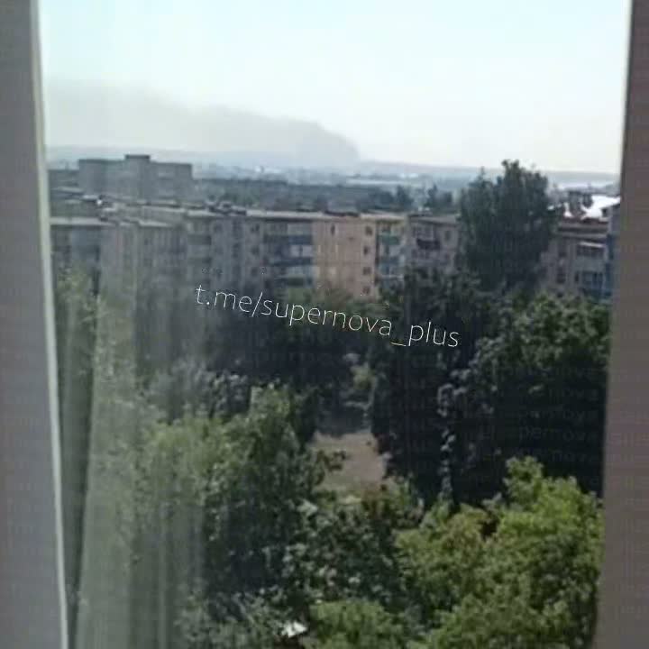 Oil depot was attacked in Sarapul