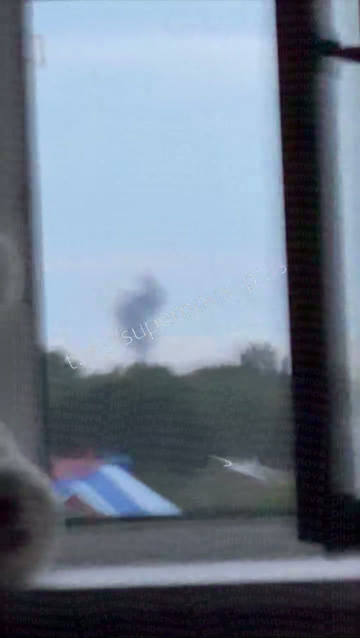 Explosions were reported in Taganrog