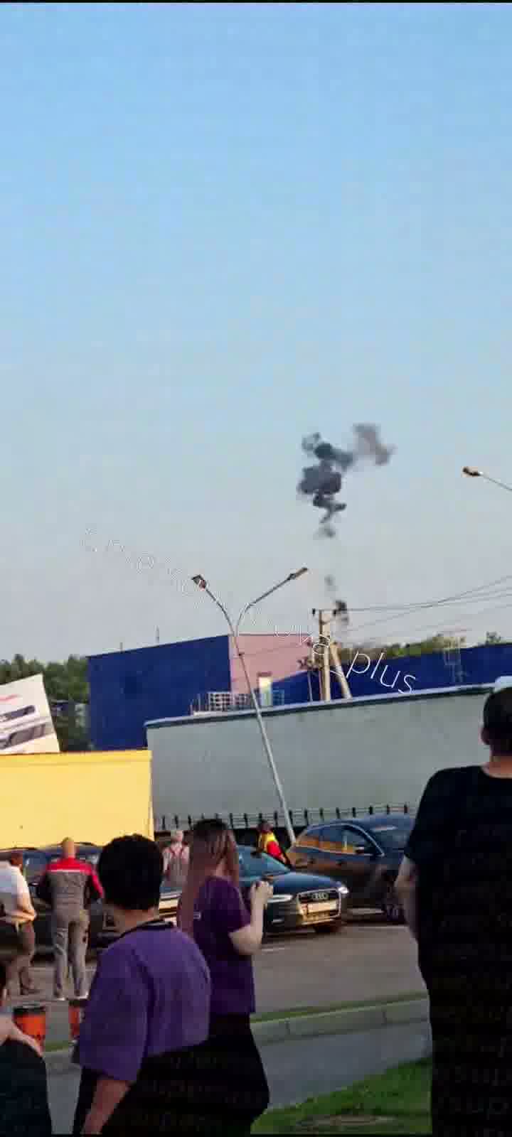 Drones raid in Koledino of Moscow region
