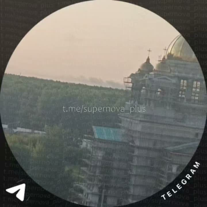 Smoke is visible in Podolsk from the direction of Koledino