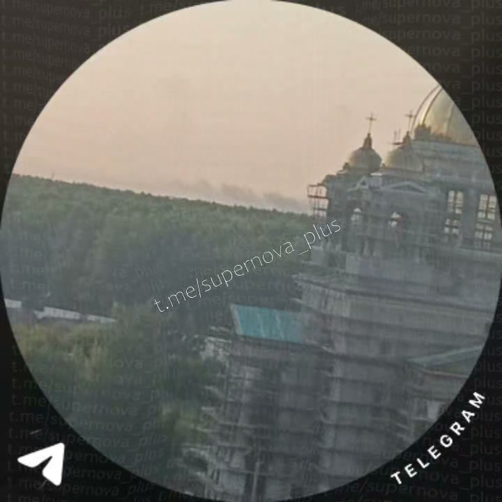 Smoke is visible in Podolsk from the direction of Koledino