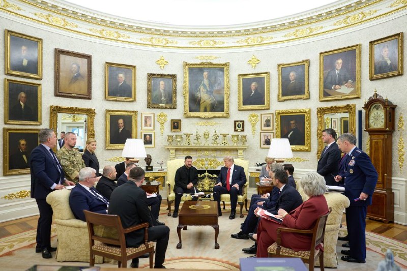 Zelensky: We discussed with President Trump licenses for the production of Patriot interceptors and some other ideas that could help. We also talked about diplomacy - it is important to intensify the diplomatic process. Our teams will agree on the details of their further communication. Grateful to the United States for its strong support